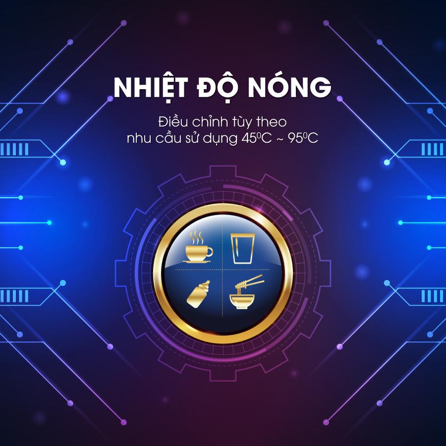 Máy lọc nước nóng lạnh nguội Mutosi MP-350D