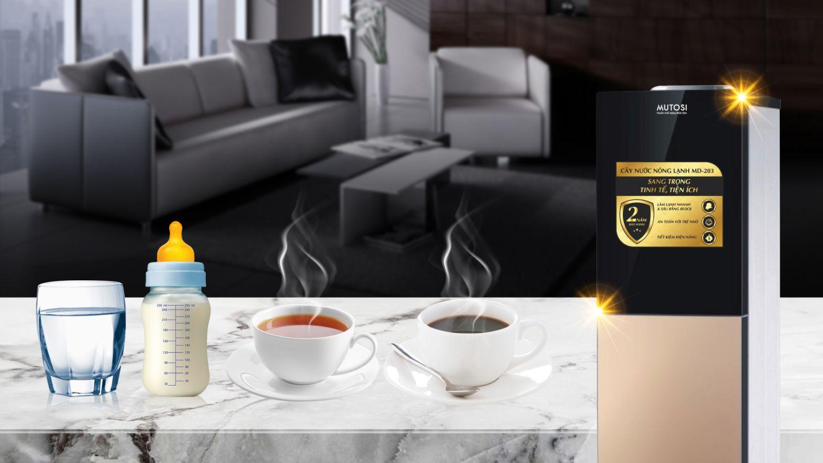 Cây nước nóng lạnh Mutosi MD-203