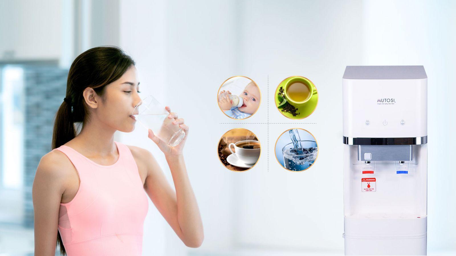 Cây nước nóng lạnh Mutosi cho văn phòng MD-450ROQ