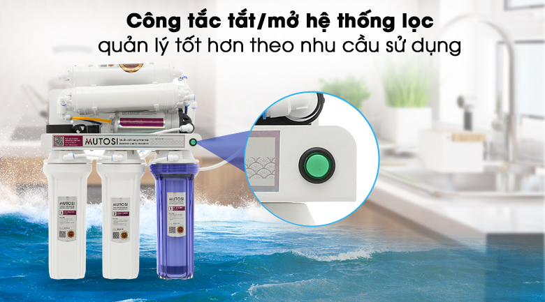 Máy lọc nước Mutosi không tủ MP-291