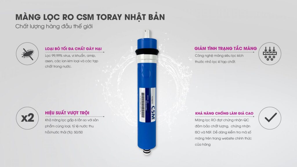 Máy lọc nước Nóng Nguội 9 lõi MP-592H-BK