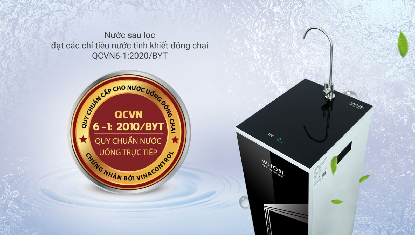 Máy lọc nước Mutosi 9 lõi Enrolas MP-E91S